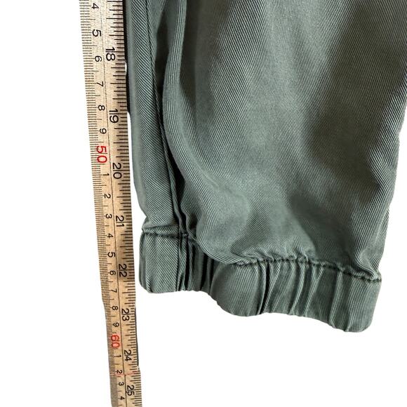 Young Fabulous & Broke Jogger Pants | Army Green Utility Studded | Size M - Picture 10 of 10